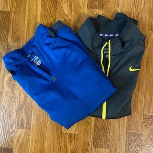Nike Zip Up and TekGear Pullover